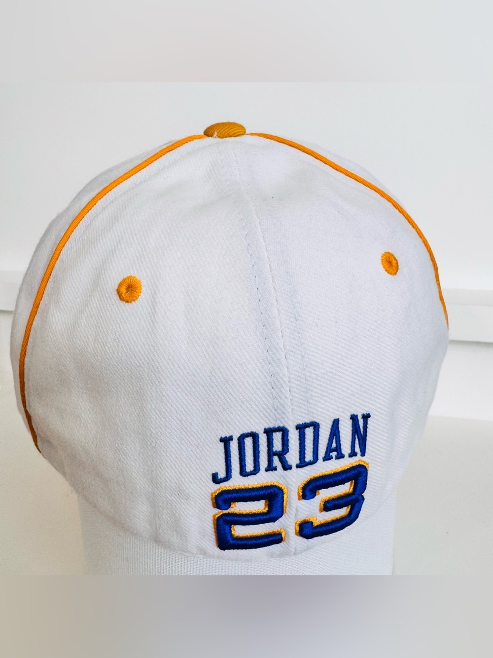 Nike Jordan Laney High School Fitted Hat Blue Jumpman Size 7 5/8 Men’s PreOwned - Picture 14 of 16